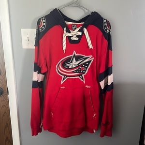 Blue jackets sweatshirt